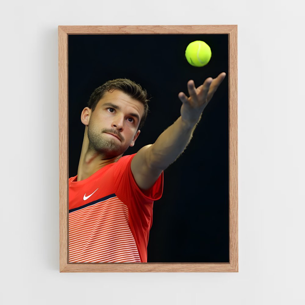 Poster Smash de Grigor – affiche Tennis (vue 4)
